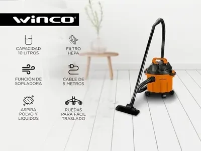 Aspiradora Winco W530 Polvo Y Liquido 10l