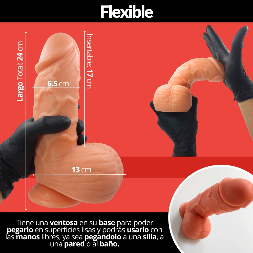 Dildo realista grande  2