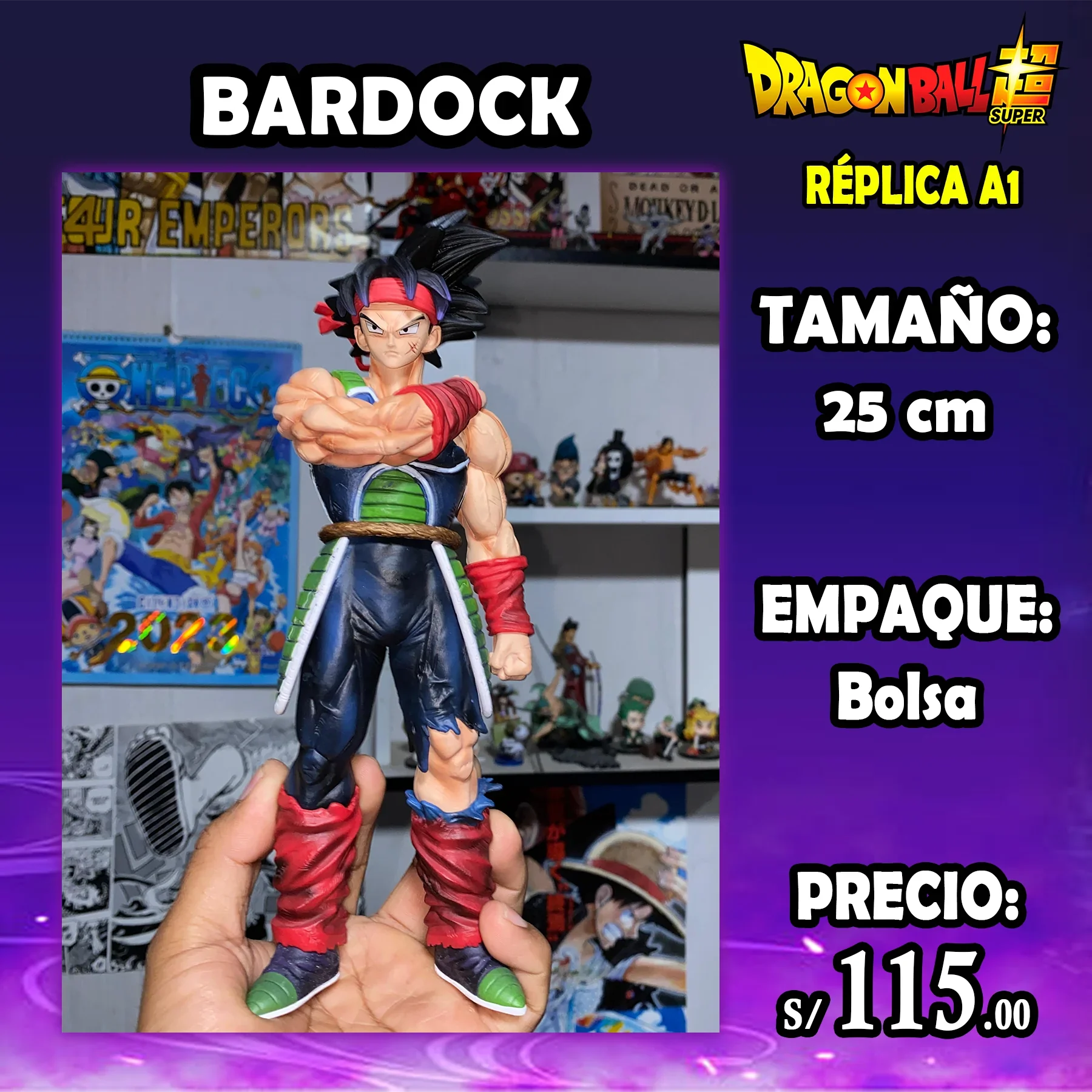 Bardock 25cm (RÉPLICA)