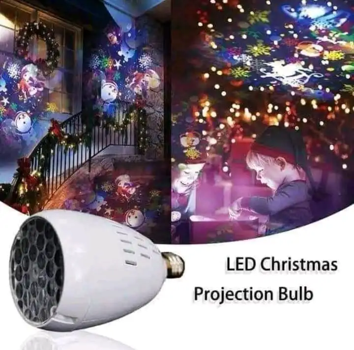 Foco proyector navideño 3