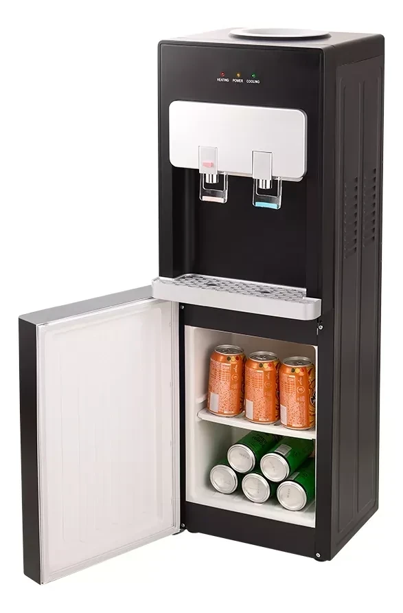 Dispenser Agua Telefunken Frío/calor Conservadora Bidón 20 L Color Negro