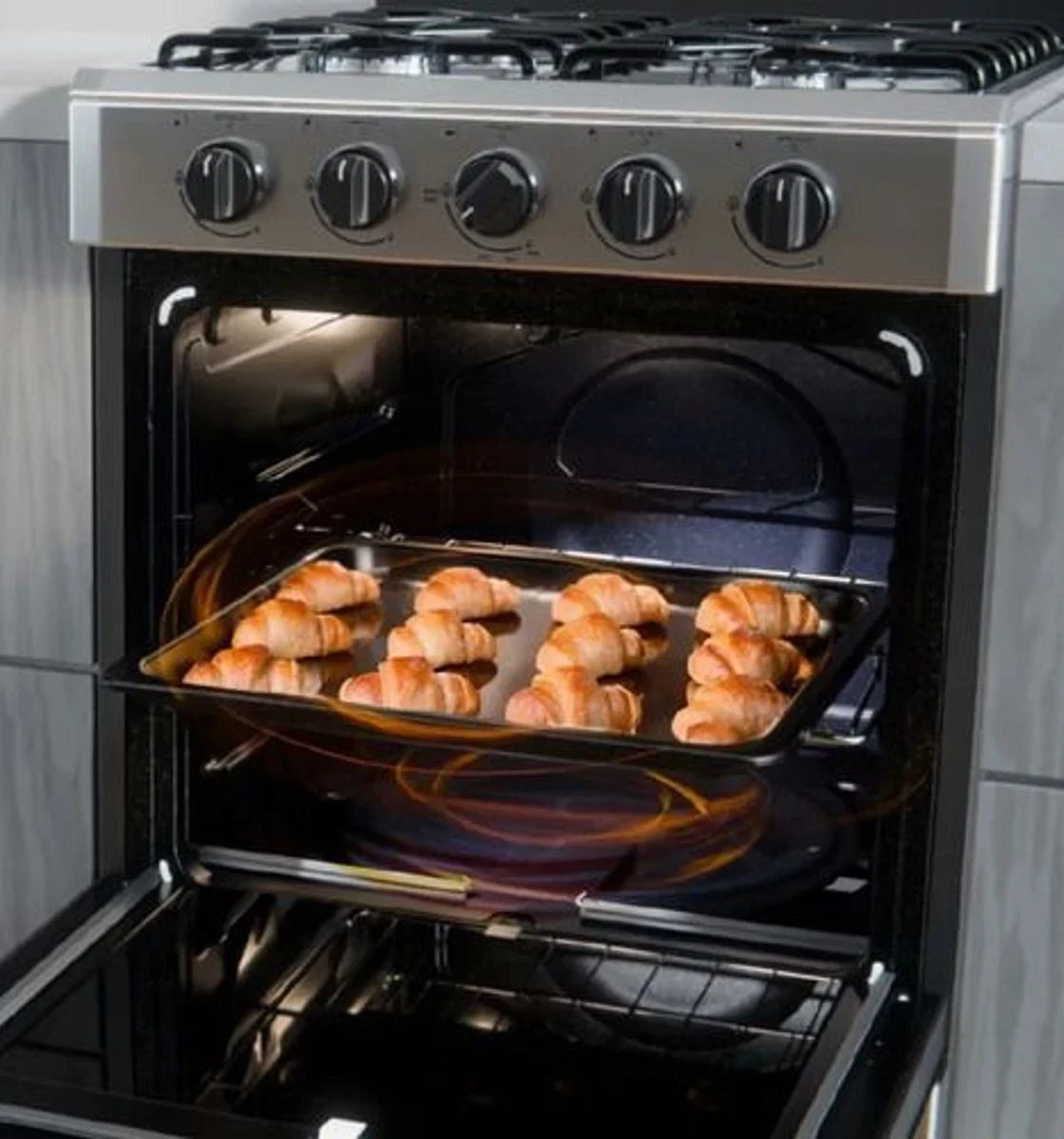 Cocina Drean 4 Hornallas Acero Inoxidable 56cm 3