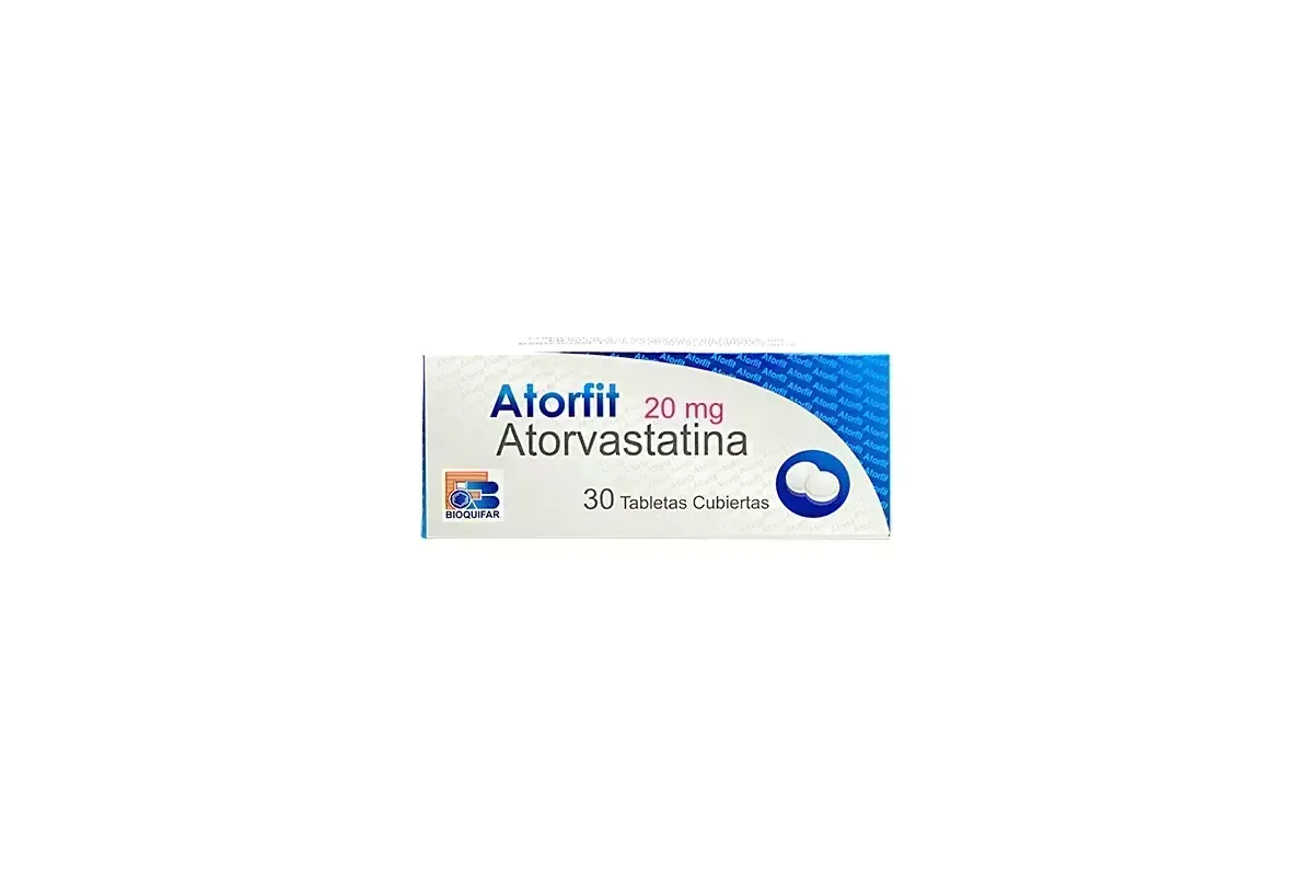 ATORFIT 20 MG X 30 TBL