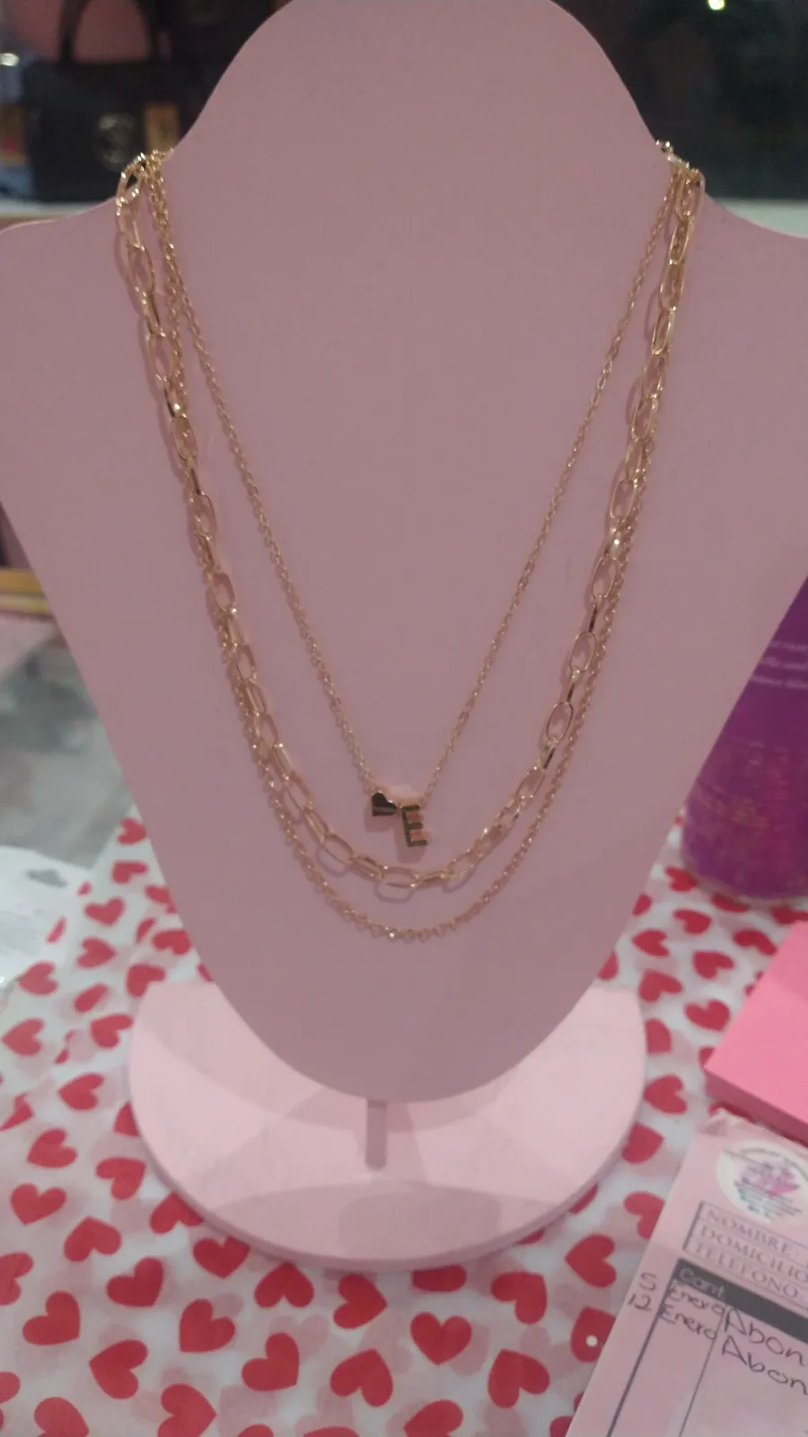 Cadena con incial 3