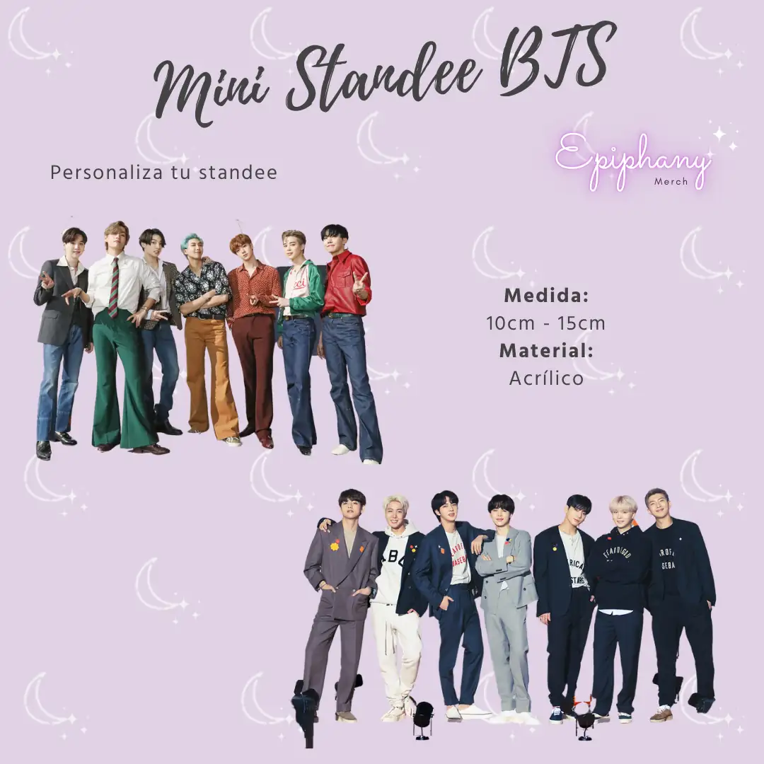 Mini Standee - BTS grupal 3