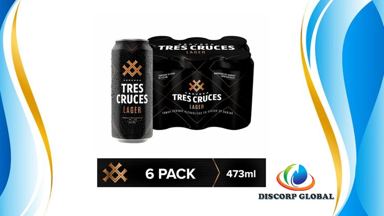 SIX PACK CERVEZA TRES CRUCES 473 ML