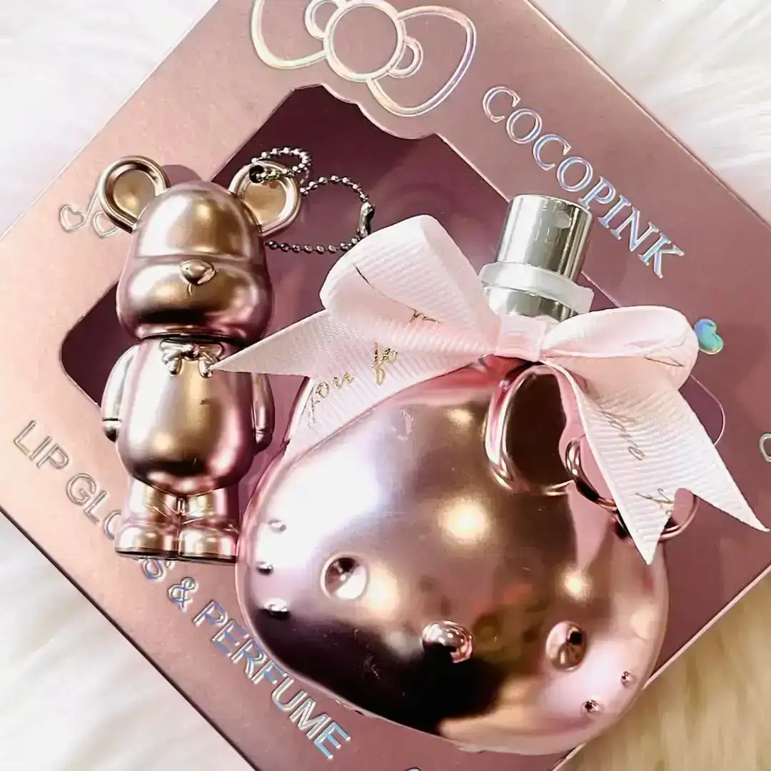 Set de perfume y gloss 