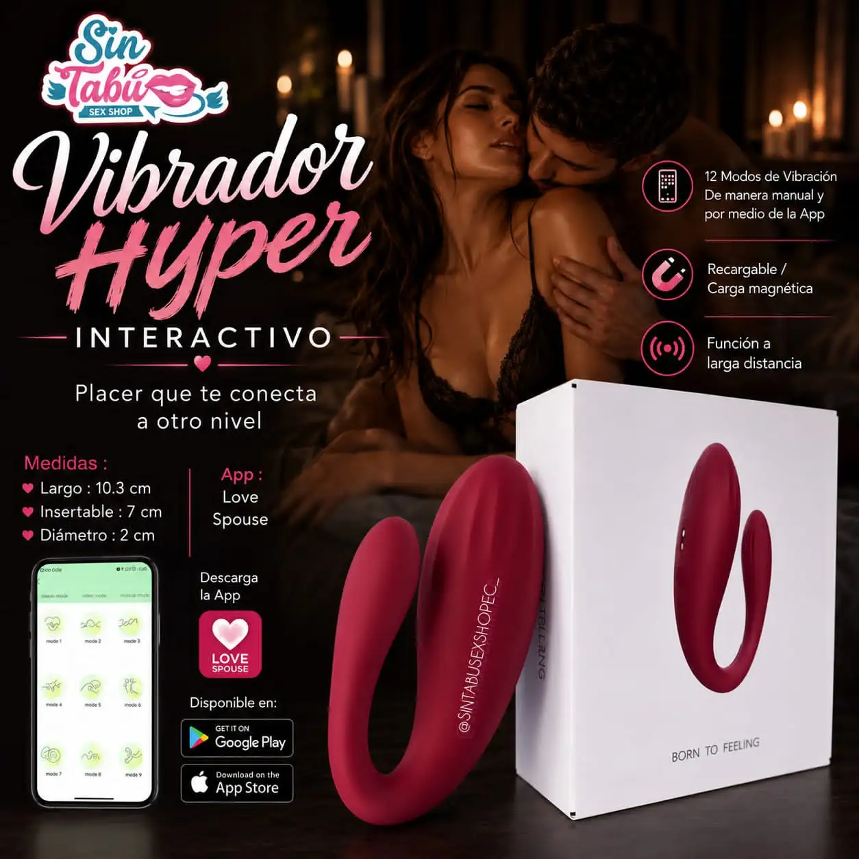 VIBRADOR HYPER