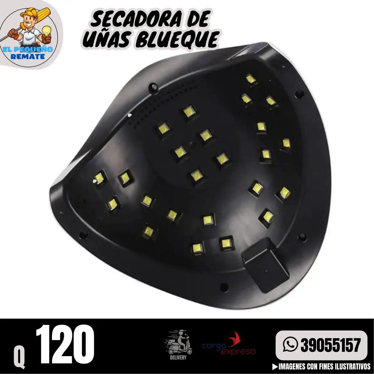 SECADORA DE UÑAS BLUEQUE 3
