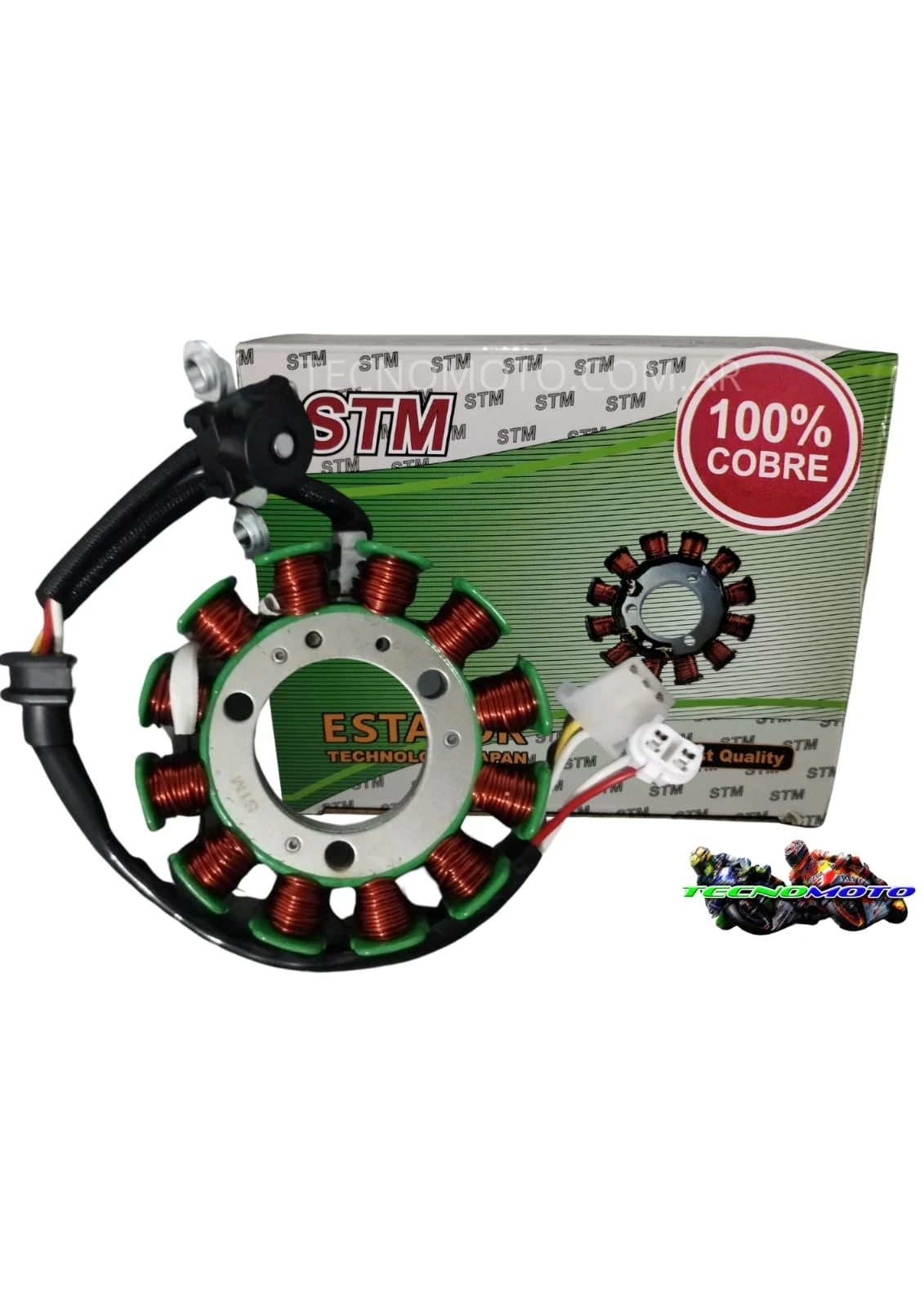 ESTATOR YAMAHA 110 CRYPTON NEW (5 CAB/12 CAM)  -47295