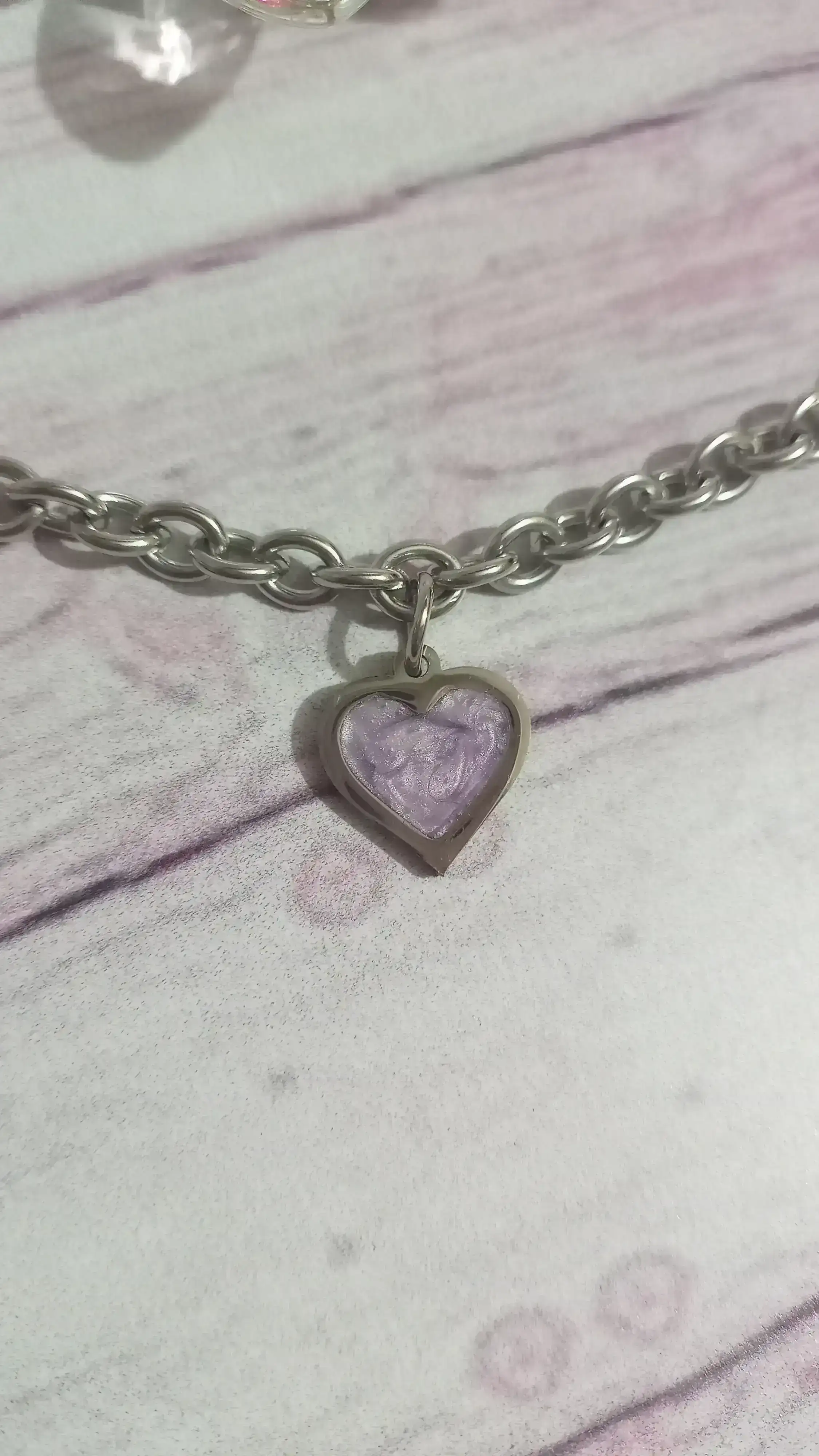 Pulsera 💜 esmaltada 2