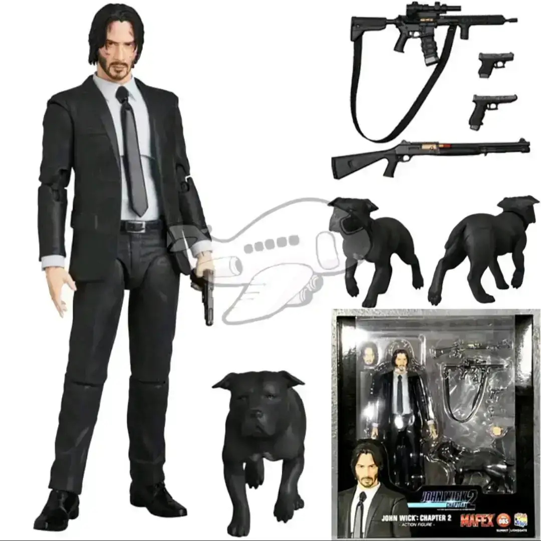 Jonh wick figura con 