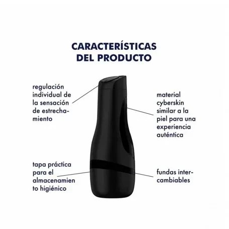 Masturbador Satisfyer Men Classic Black