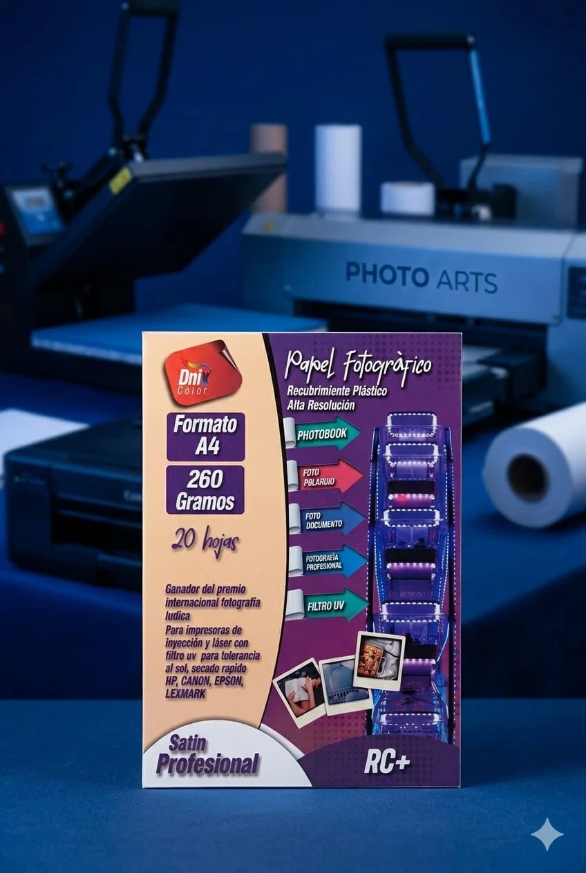 Papel Fotografico Satin Profecional 260 GR