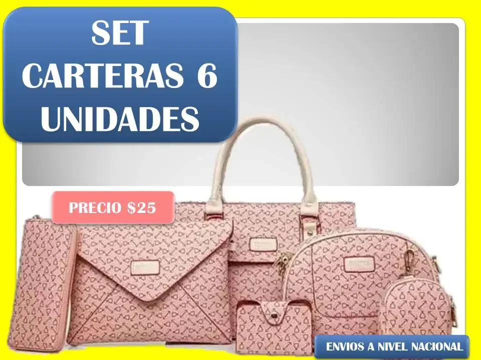 Set de  carterass 4 unidades 