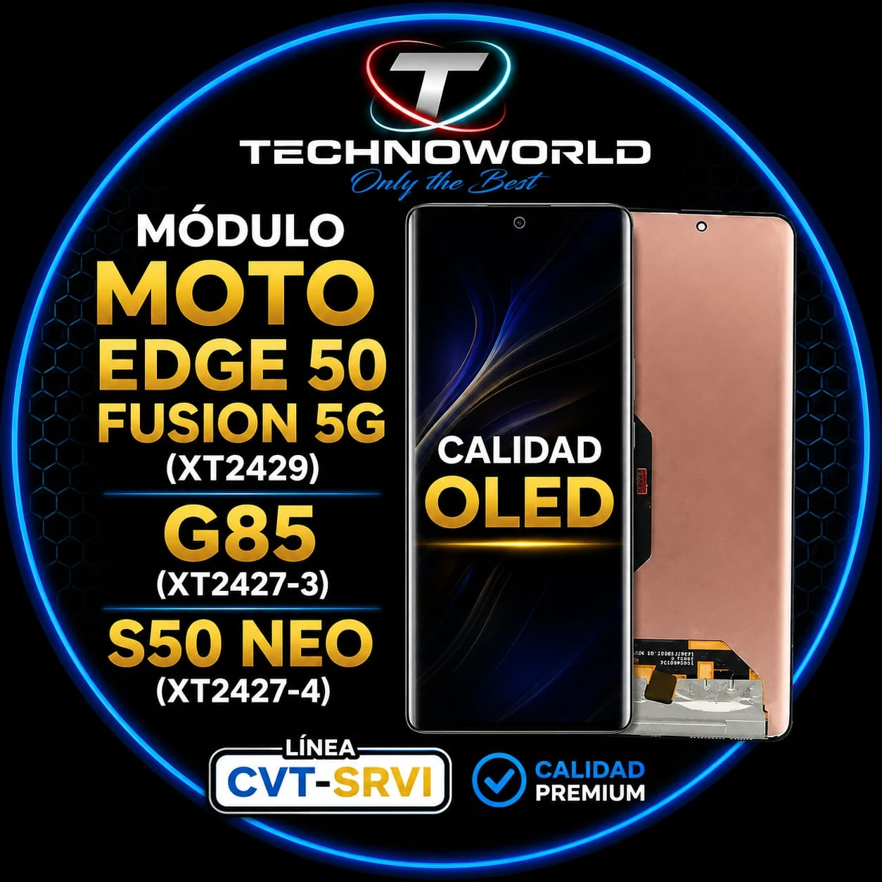 Mod CVT G85  Edge 50 fusion oled premium