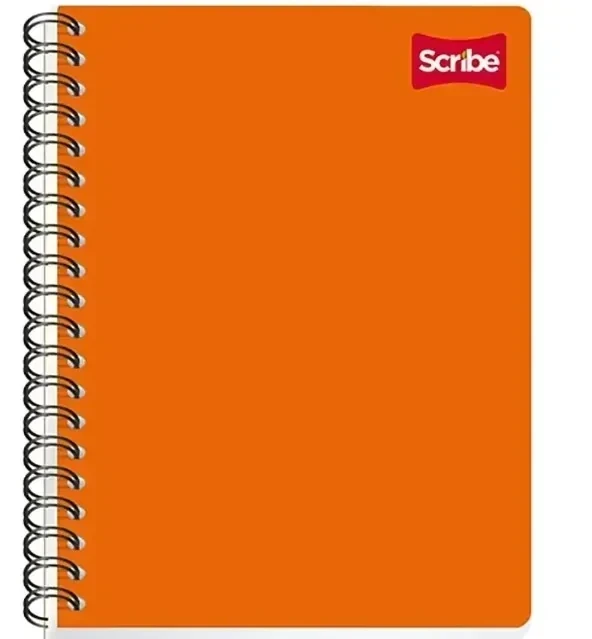 Cuaderno profesional rayado scribe  200 h espiral-doble