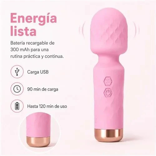 Mini Massager Minilux - Masajeador Vibrador  2