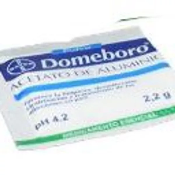 Domeboro en polvo sobre x 1