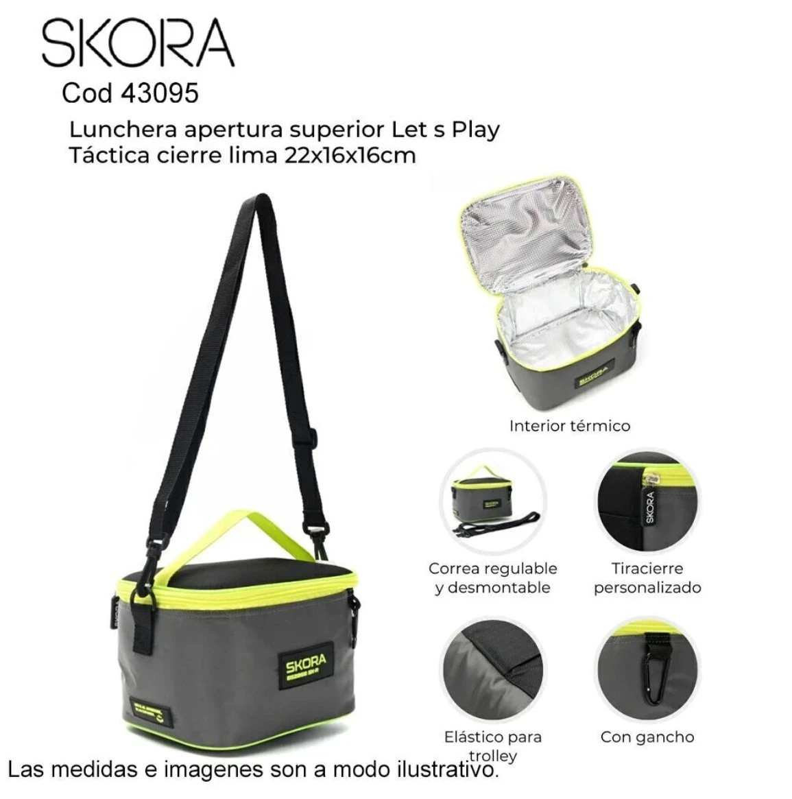 Lunchera SKORA Cod 43095