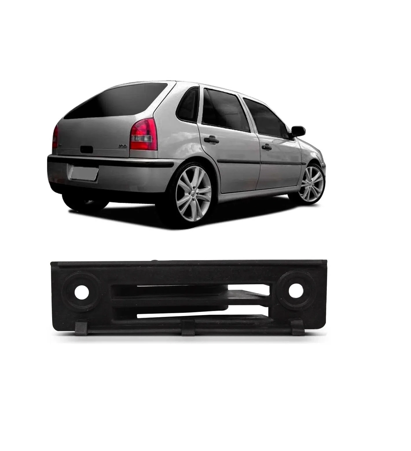 Soporte Der. del Parachoque Trasero Gol G3 / 768873