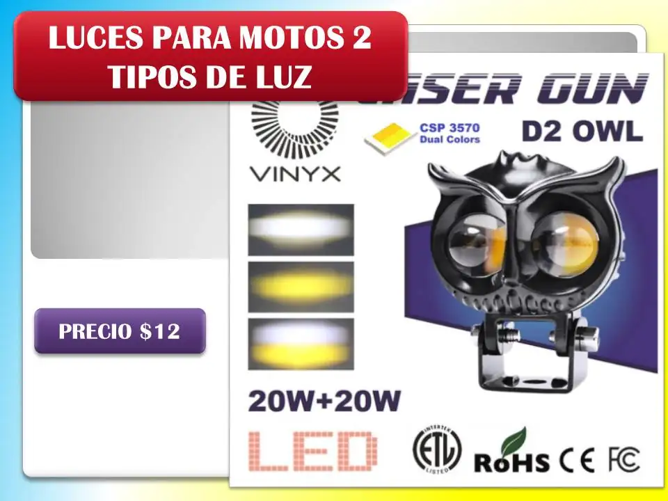 Luces para motos 