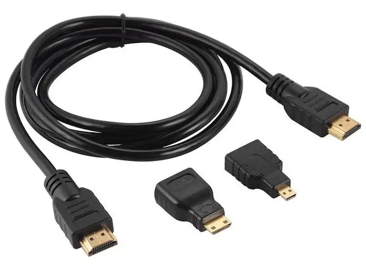 Cable HDMI 3 en 1 2