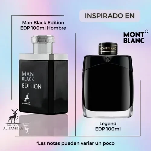 PERFUME MAN BLACK EDITION MAISON ALHAMBRA 30ML 2