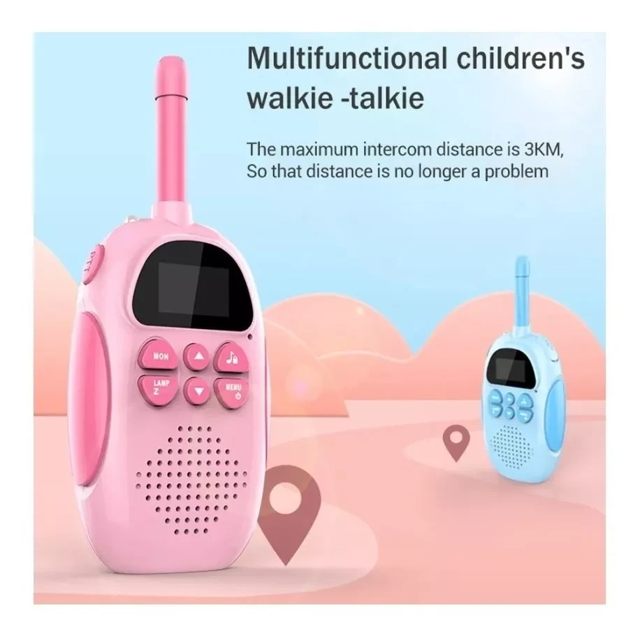 Walkie Talkie Niños y Niñas Recargable 3