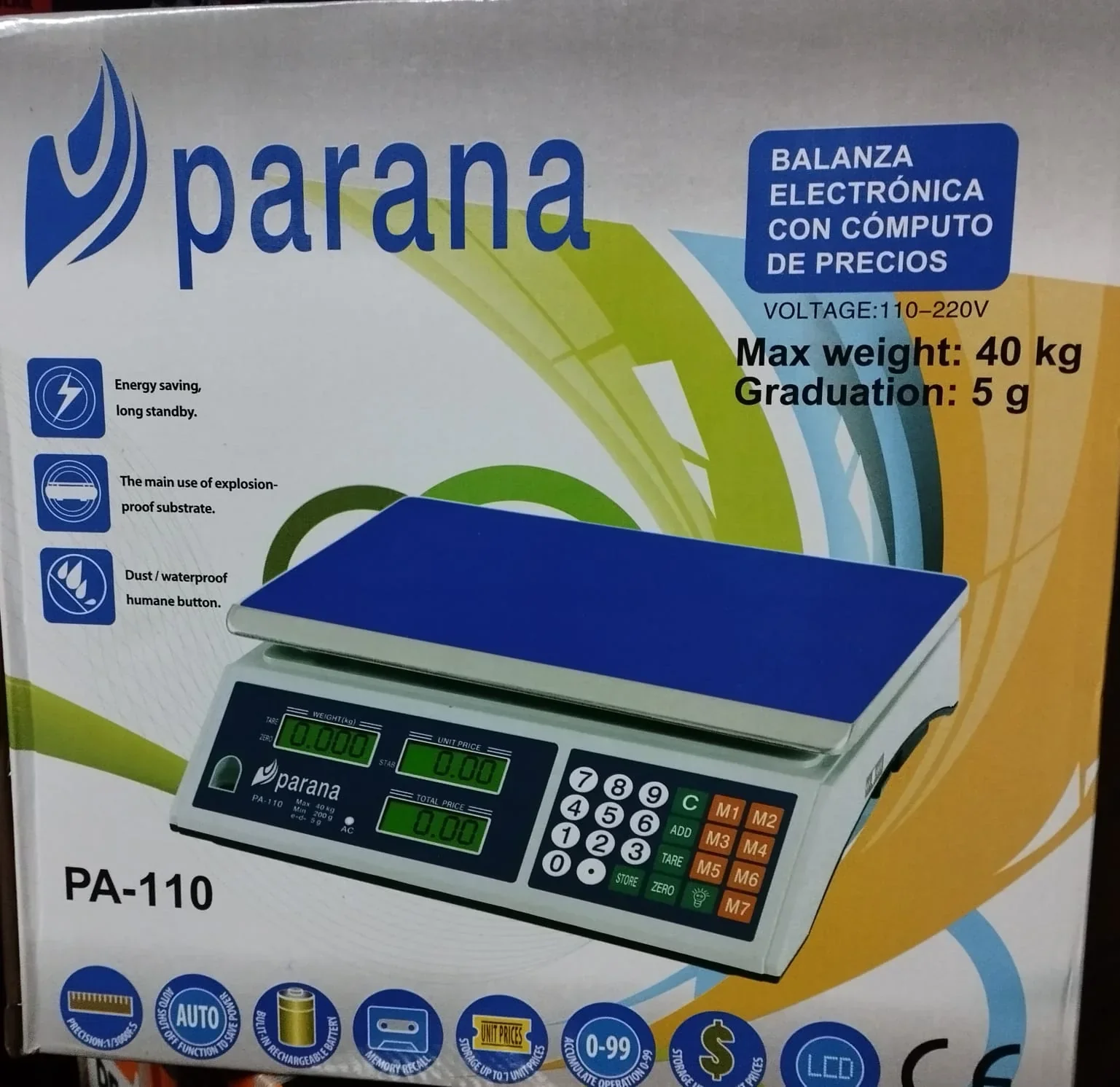 Balanza Parana 40kg PA-110