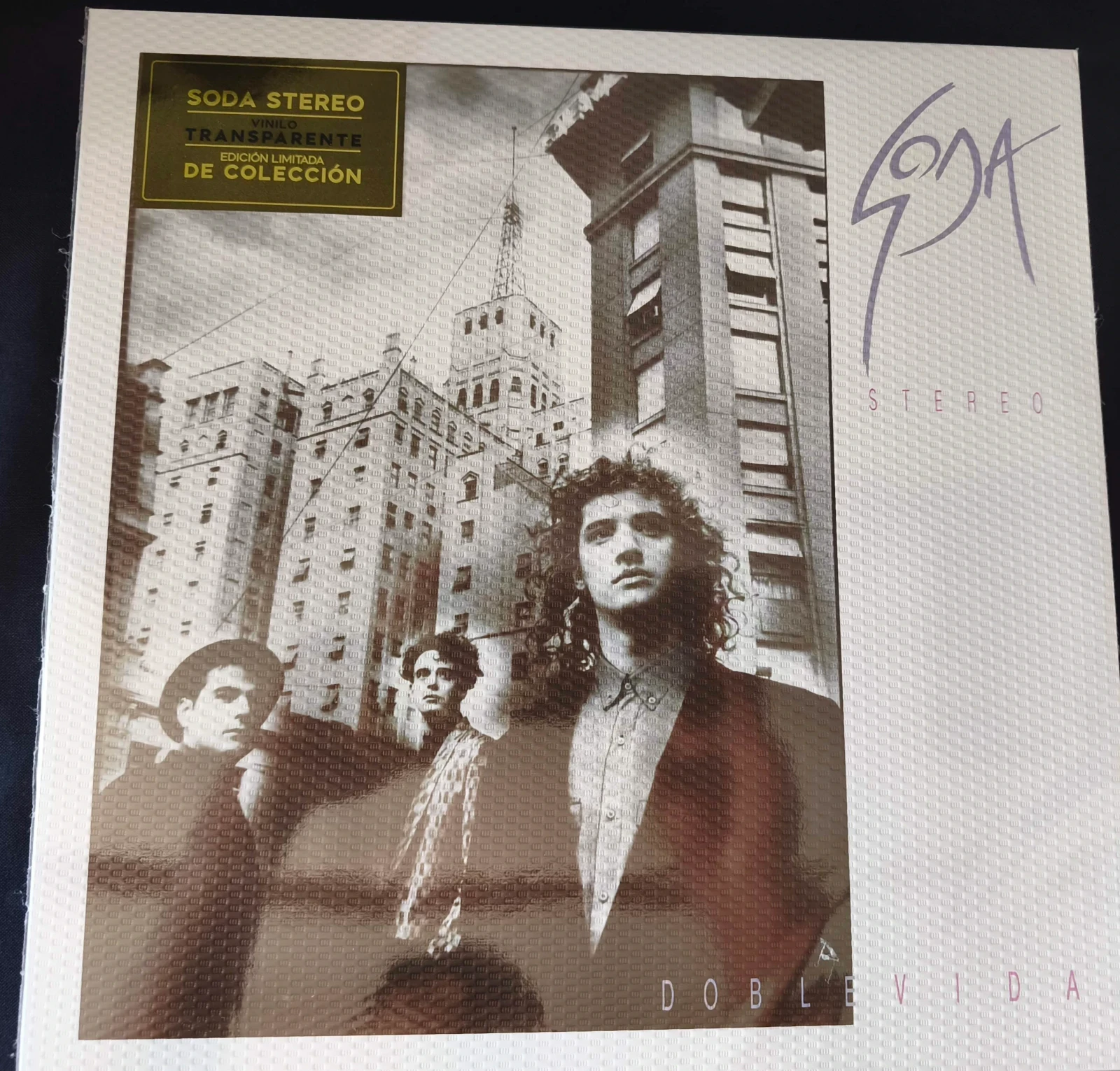 Soda Stereo - Doble Vida (VINILO TRANSPARENTE)(ARGENTINA)
