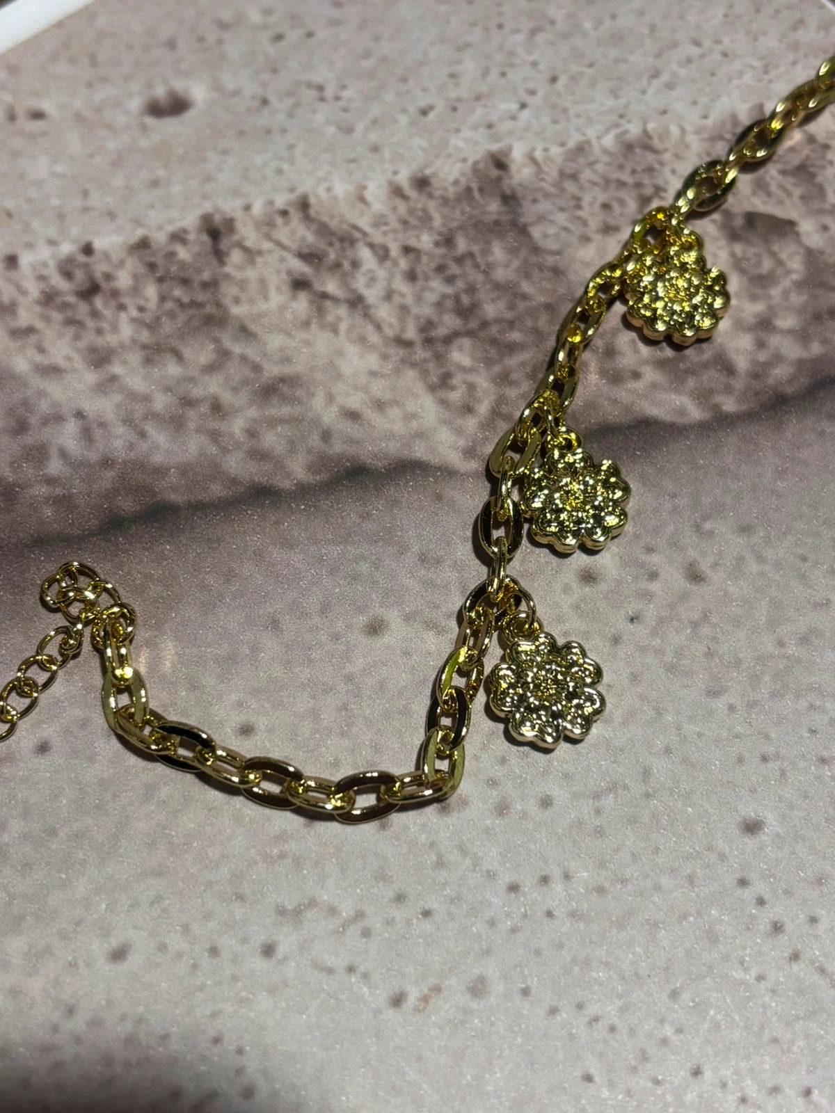 pulsera oro laminado 