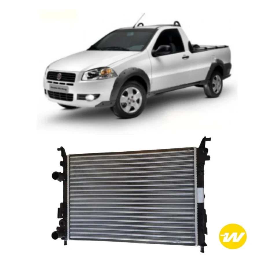 Radiador FIat Palio / Siena / Strada 2001-2017