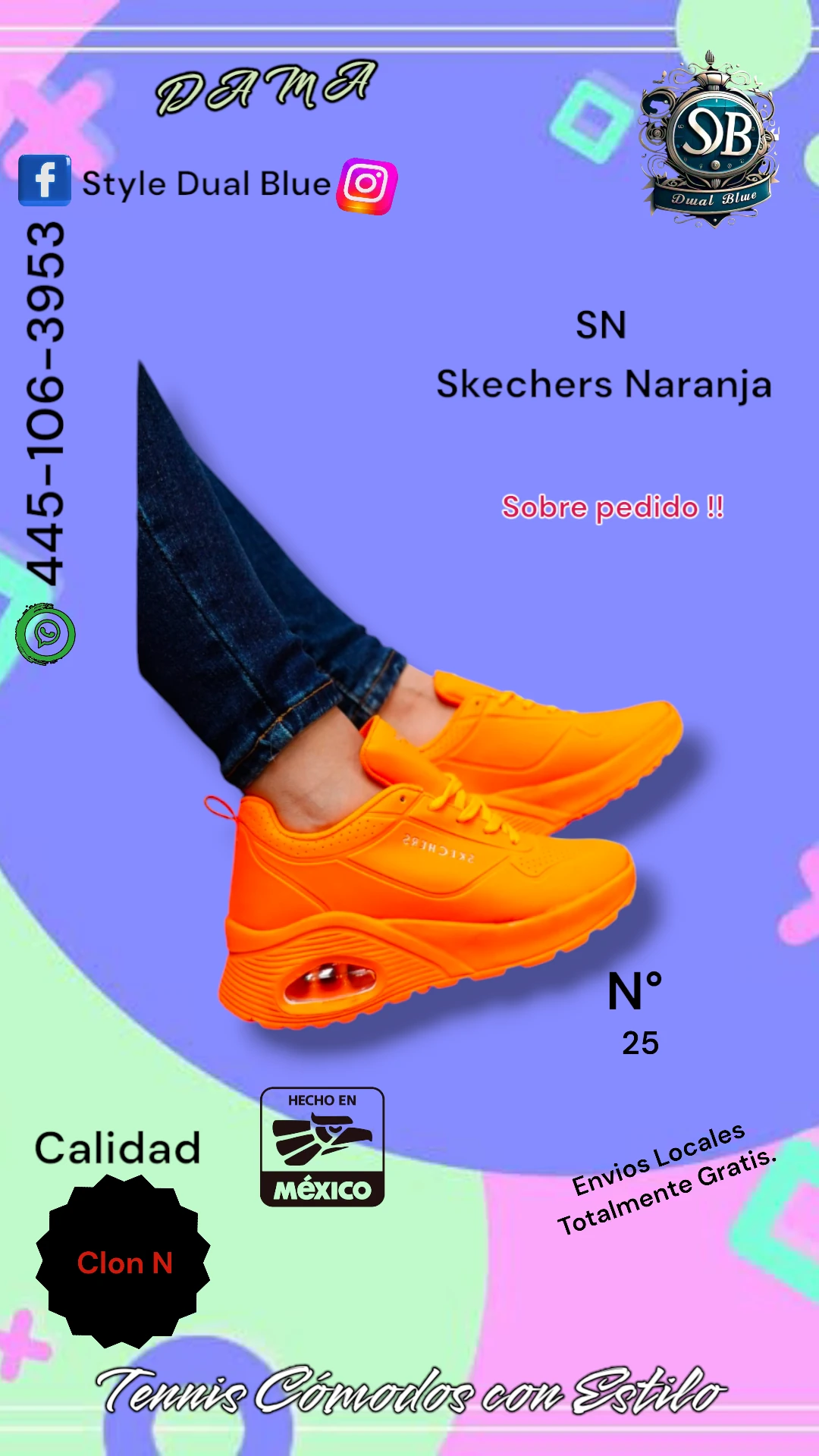 Skechers Naranja