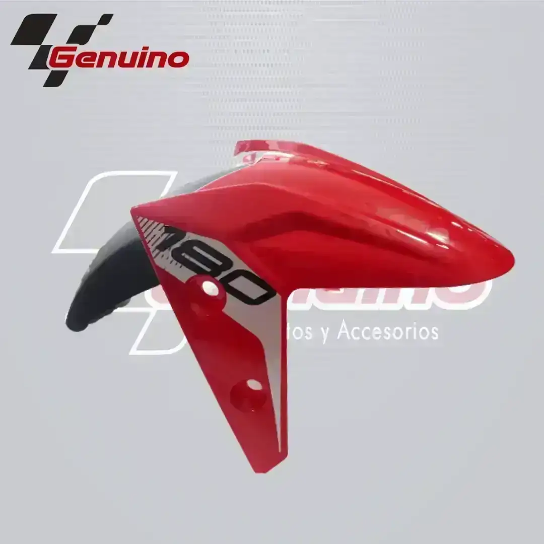 Guardafango rojo