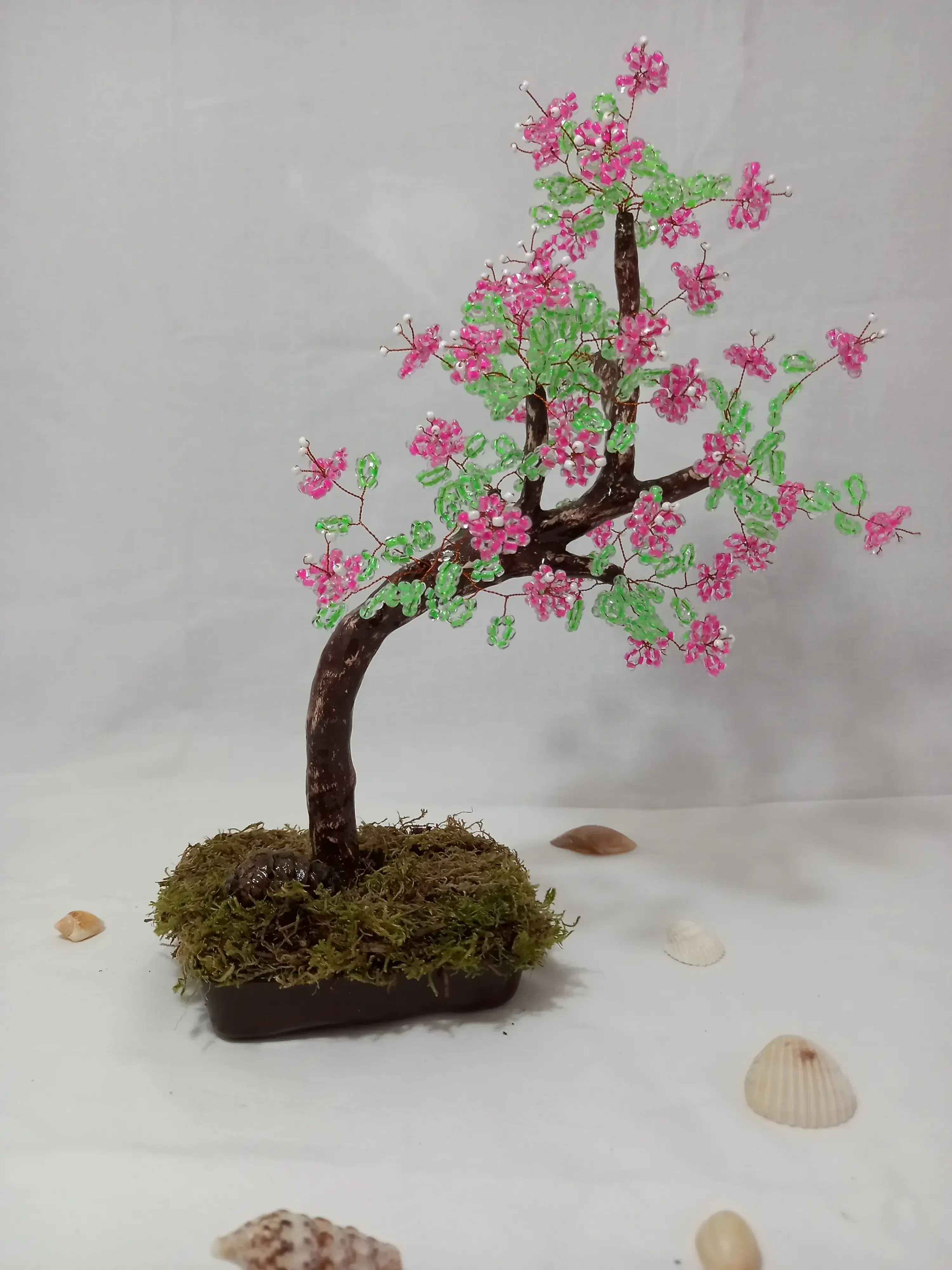 Bonsai Flores Rosa