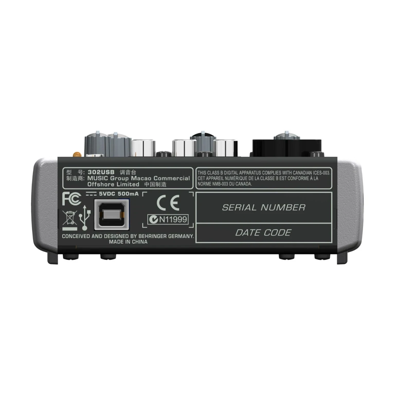 302USB BEHRINGER 3