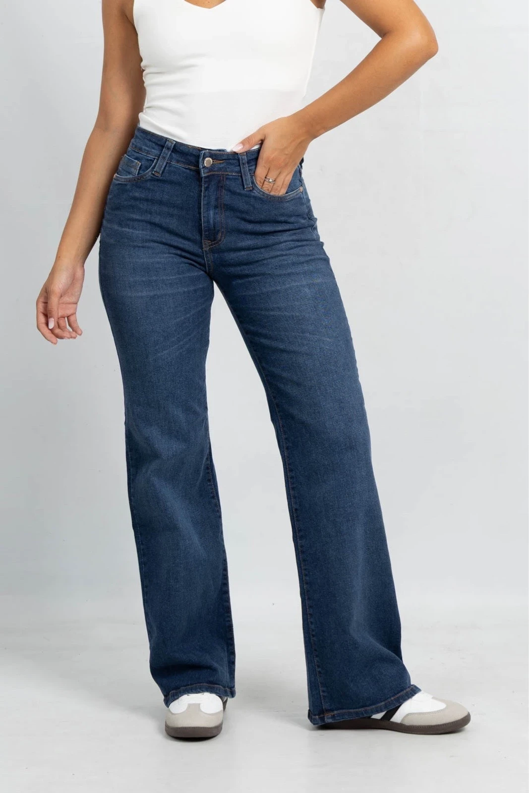 WIDE LEG CLASICO ELASTIZADO