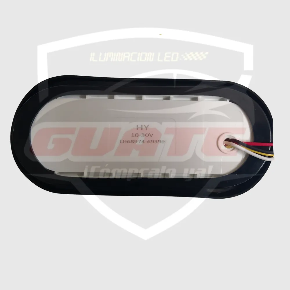 LUCES EMPOTRABLES OVALADAS NEON ORILLA DE HULE  2