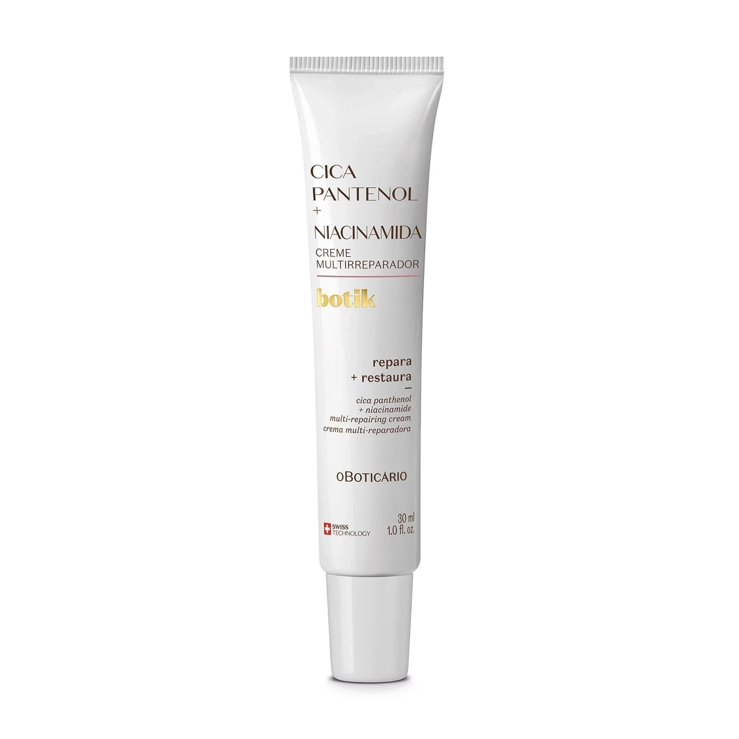 Botik Crema Multirreparador Cica Pantenol + Niacinamida, 30ml