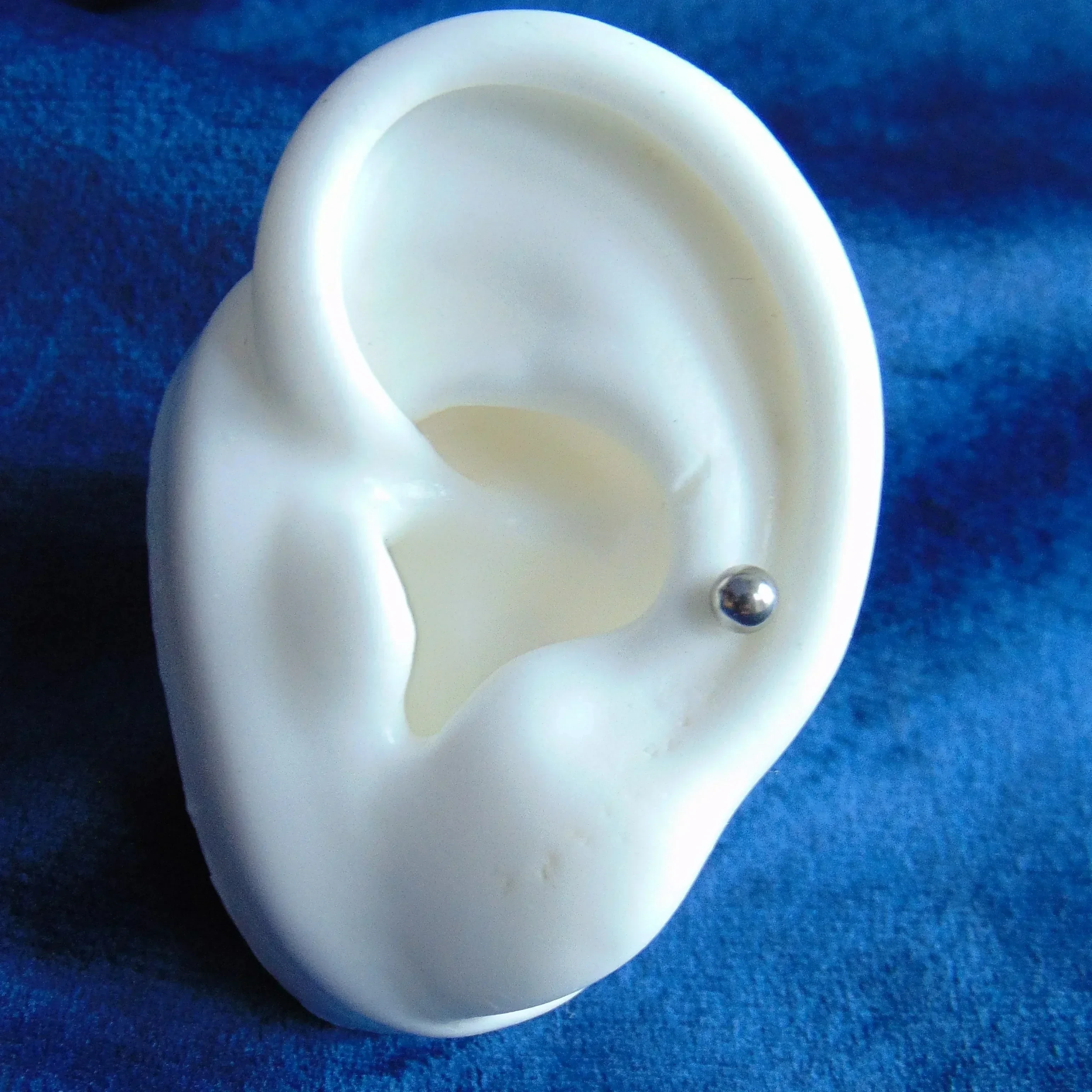 TOPO ACERO BALIN PLATEADO 4MM