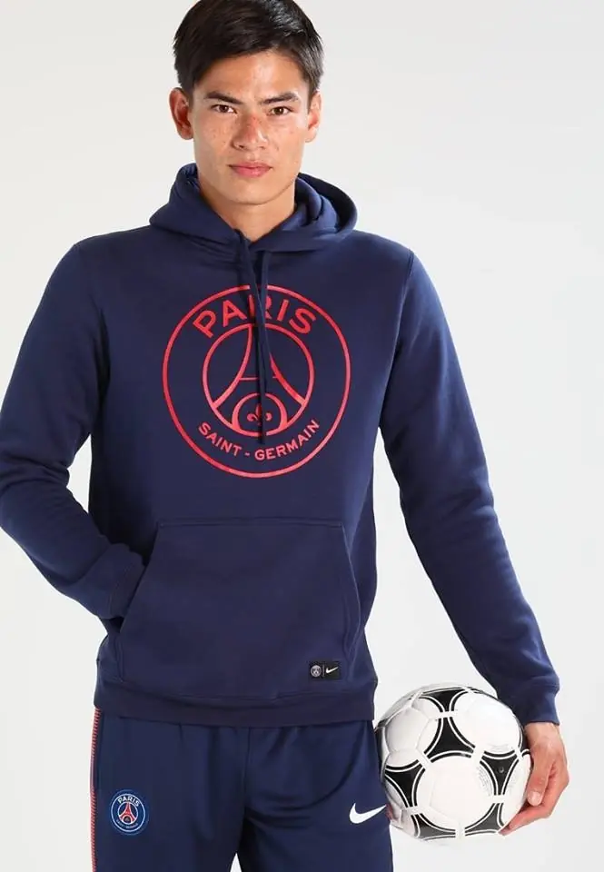POLERA CON CAPUCHA DE PSG