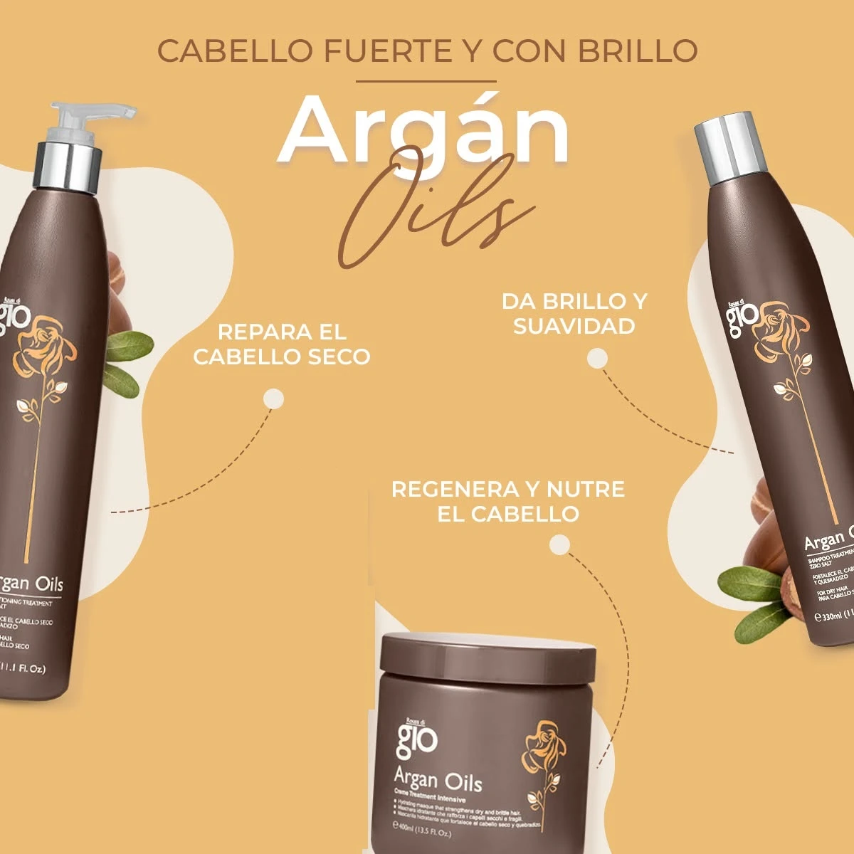 Kit Capilar Premium de Aceite de Argán