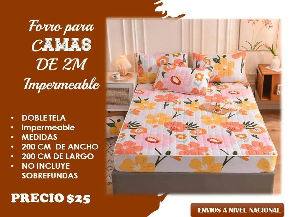 Forro impermeable para cama 4