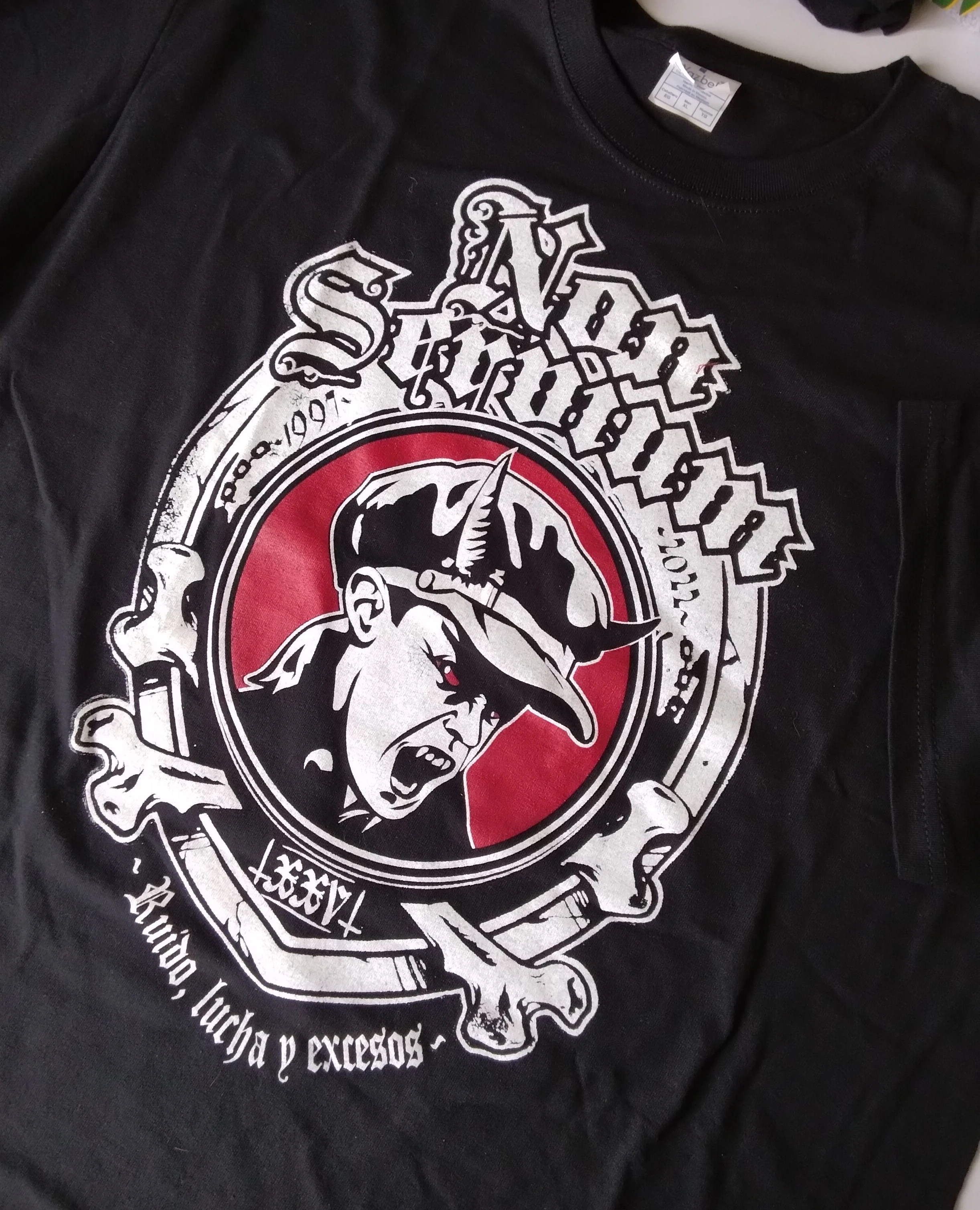Camiseta estampada hombre XL