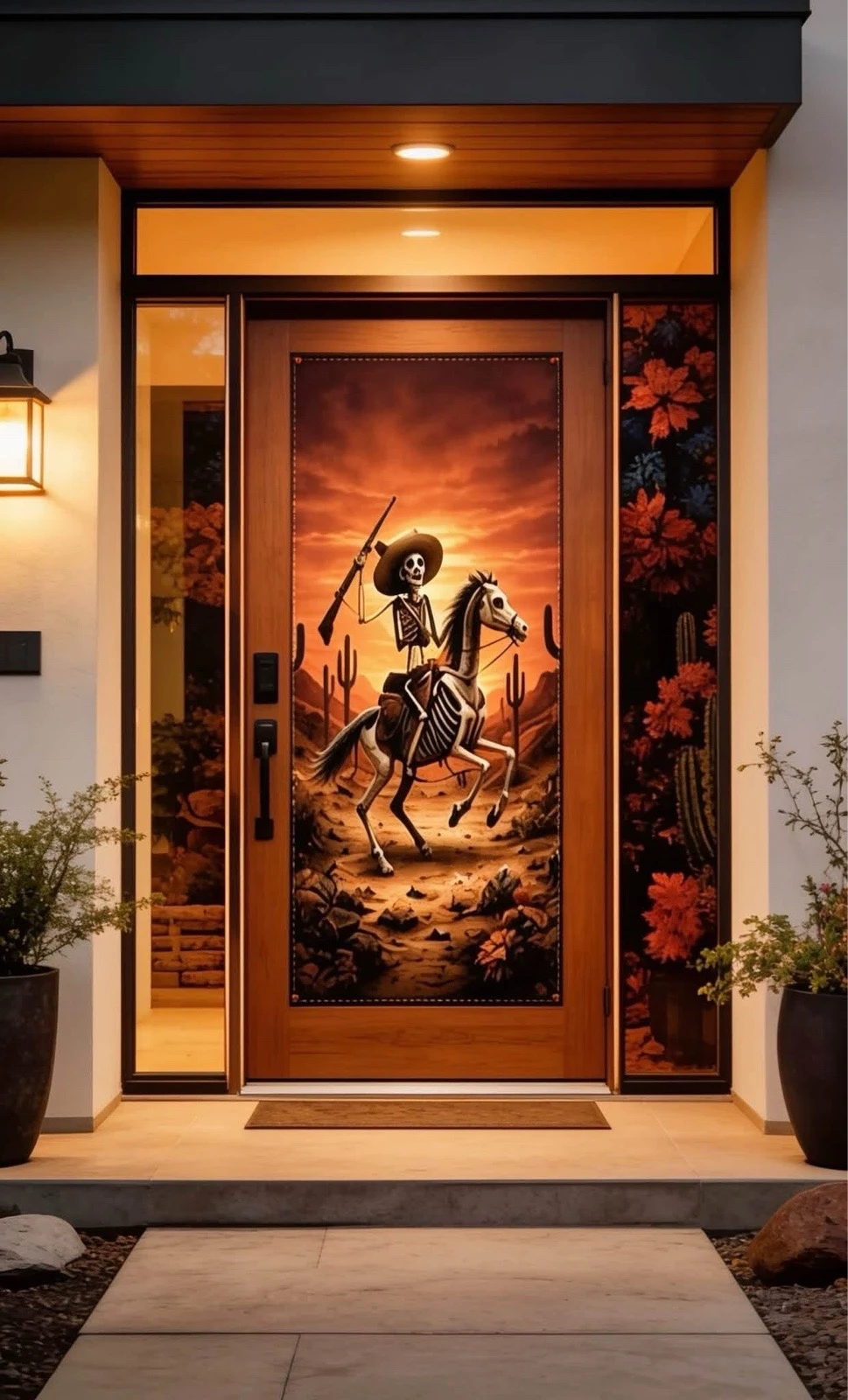 Cubrepuerta halloween (210 x 100 cm) 5