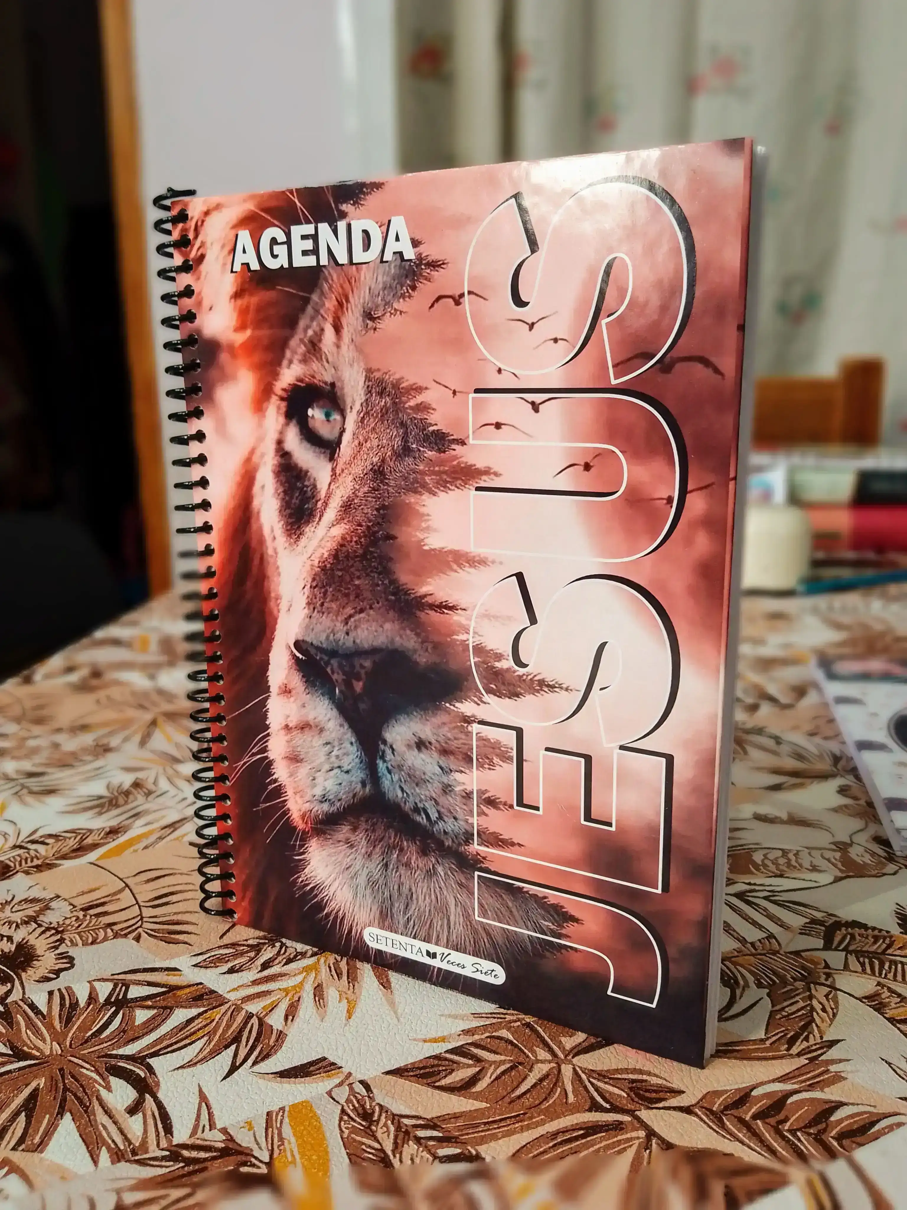 Agenda cristiana personalizada 