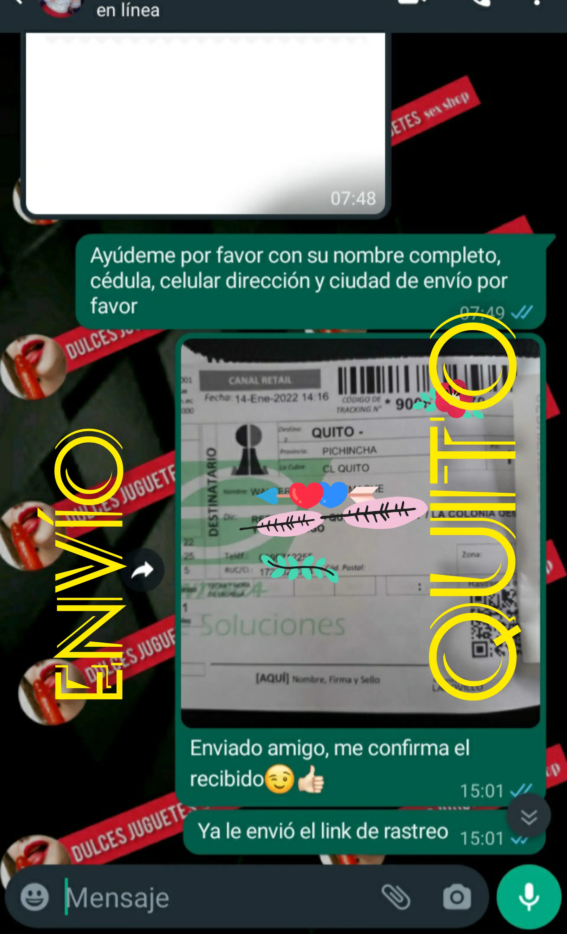 ENVÍOS A NIVEL NACIONAL  4