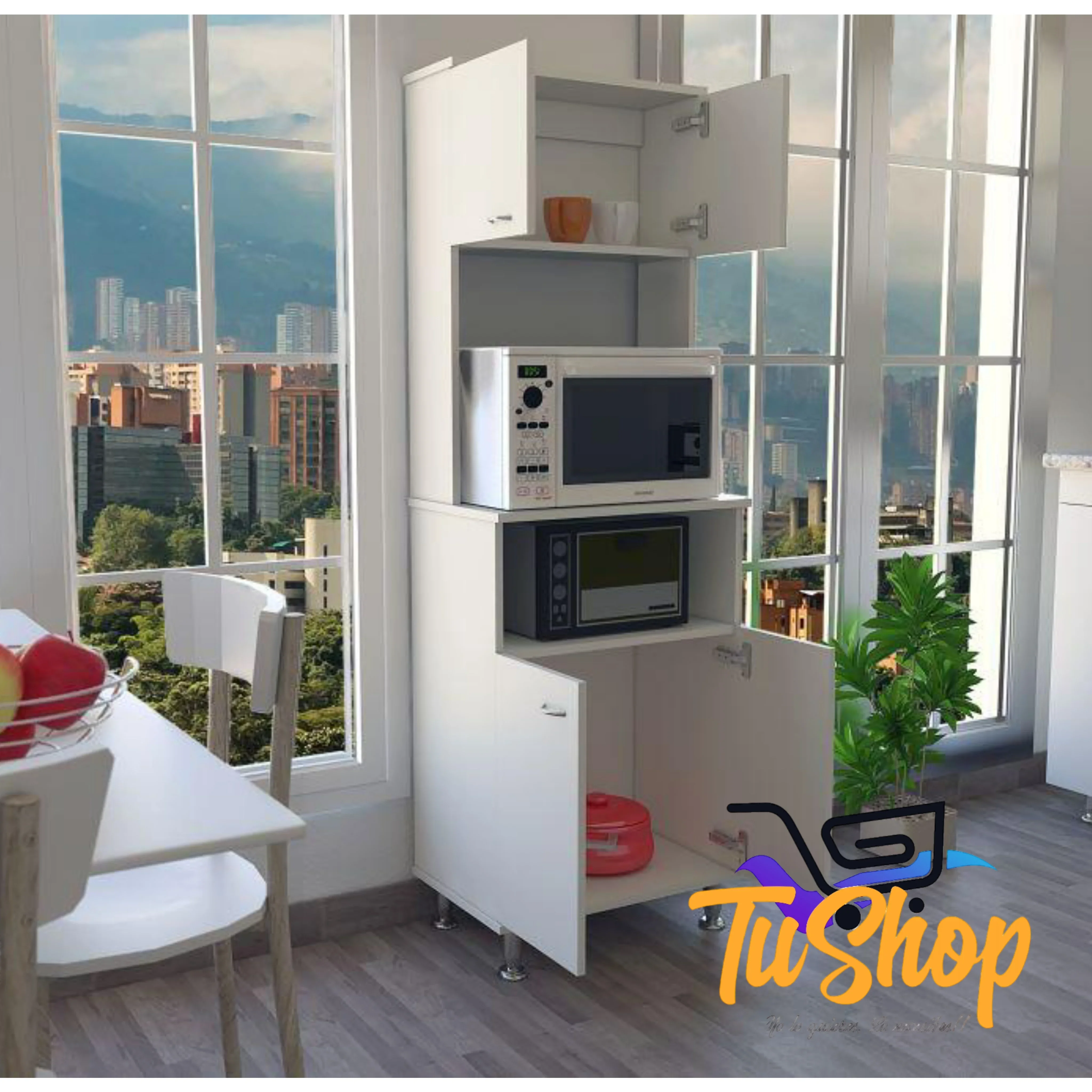 Mueble Alacena Blanco 