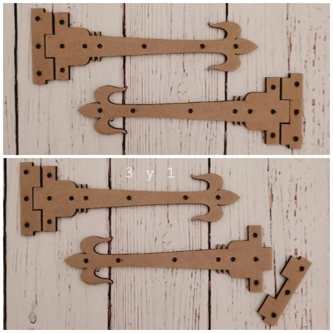 BISAGRA VINTAGE 15 CM x par